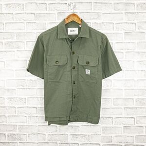 DEUS EX MACHINA Women's SUZY Safari Shirt in Green Size 10